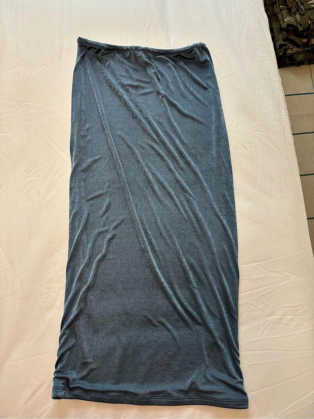 m/t Maxi Skirt in Blue Like New
